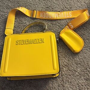 Yellow Steve Madden Bag